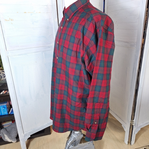Pendleton sir Pendleton wool authentic Lindsey tartan long sleeve shirt Large - Picture 2 of 5
